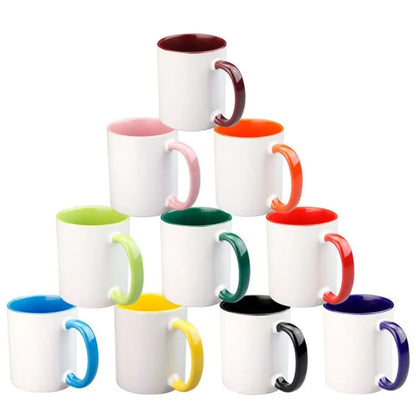 11oz Sublimation Stylish Coffee Color Mug